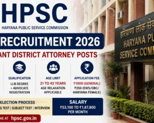 HPSC Assistant District Attorney Vacancy 2026