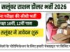 Salumber Ration Dealer Bharti 2026