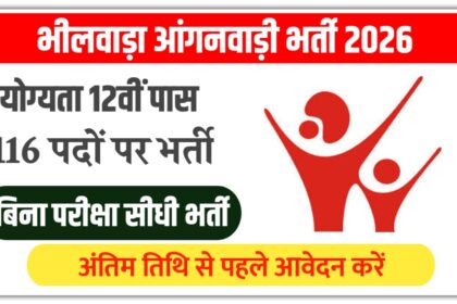 Bhilwara Anganwadi Bharti 2026